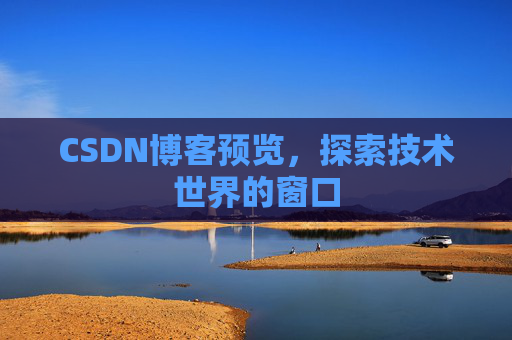CSDN博客预览，探索技术世界的窗口